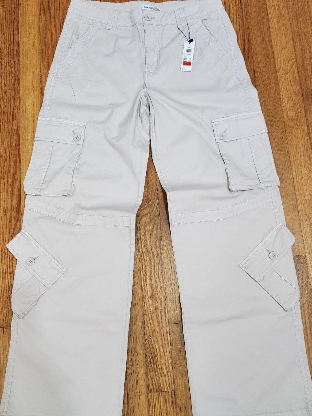 NWT Garage Marley Cargo Pants Cement Grey Size Medium